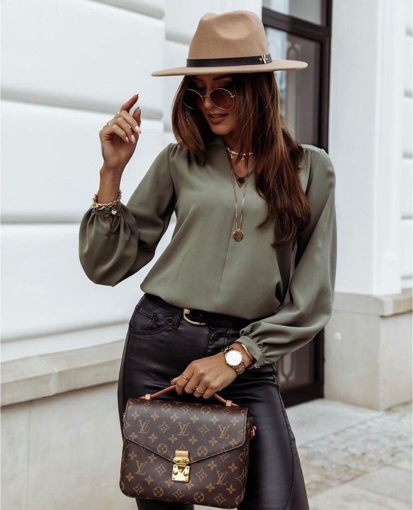 V Neck Elegant Solid Blouse Shirt