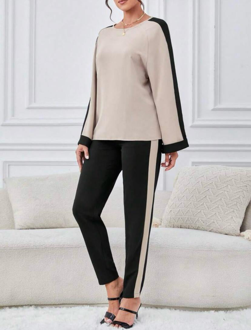 Long Sleeve Top And Pants Set