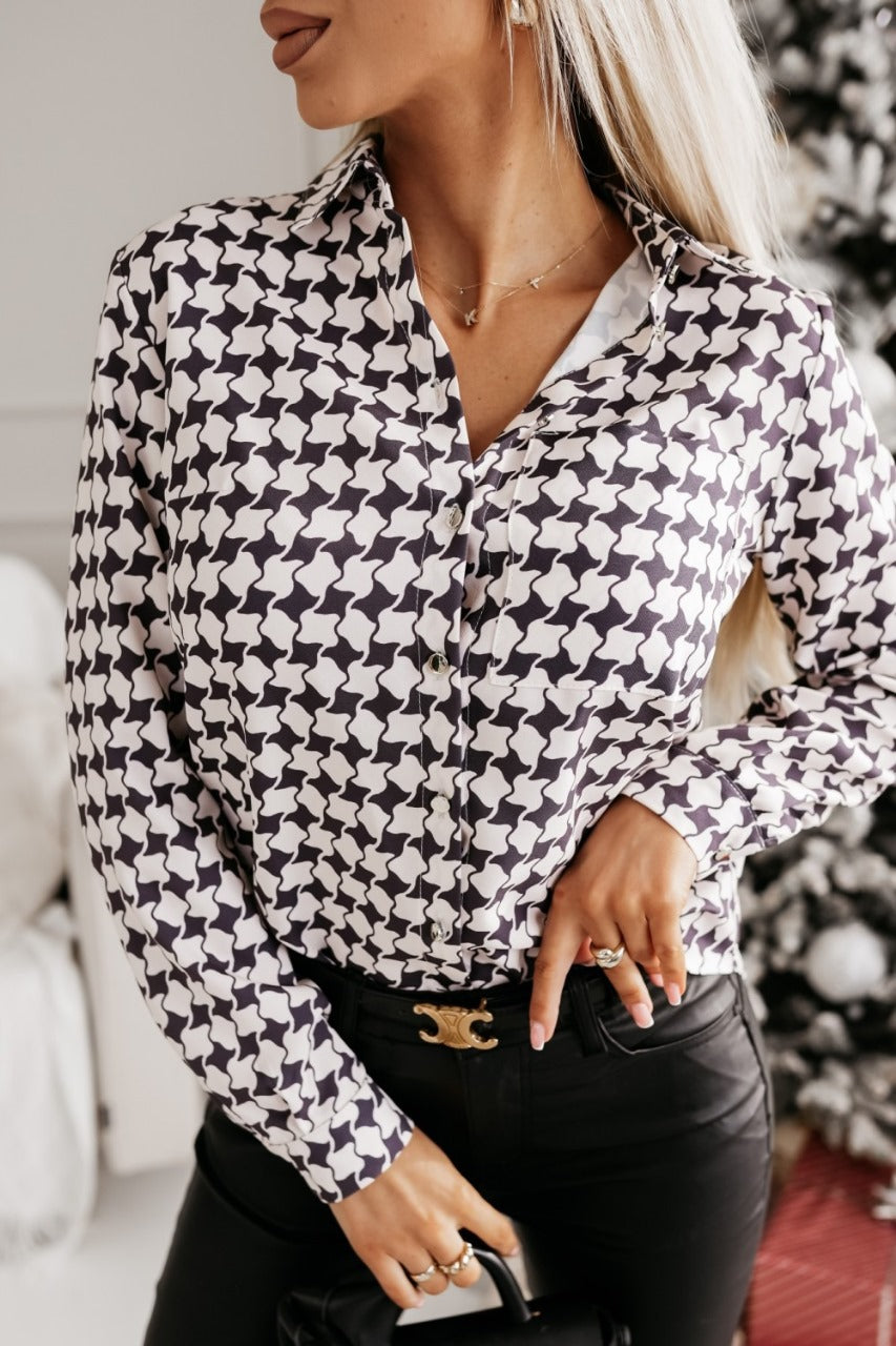 Button Up Shirts Long Sleeve Casual Blouse