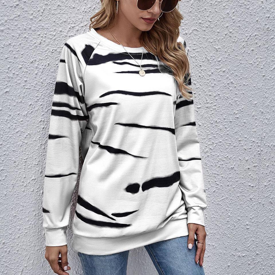 Printed Long Sleeved Top