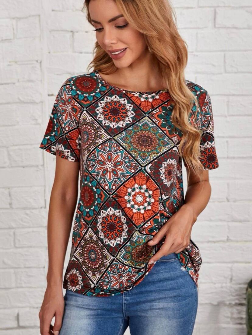 Printed Designer Blouse