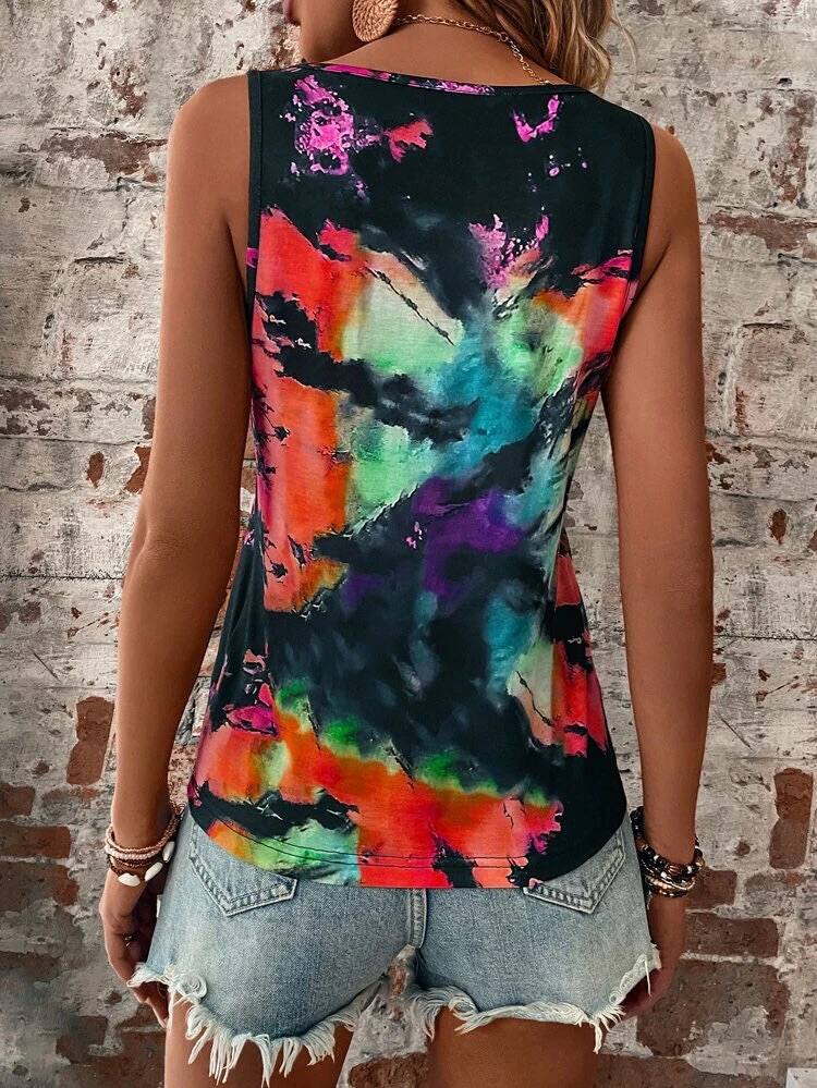 Tie-Dye Tank Top