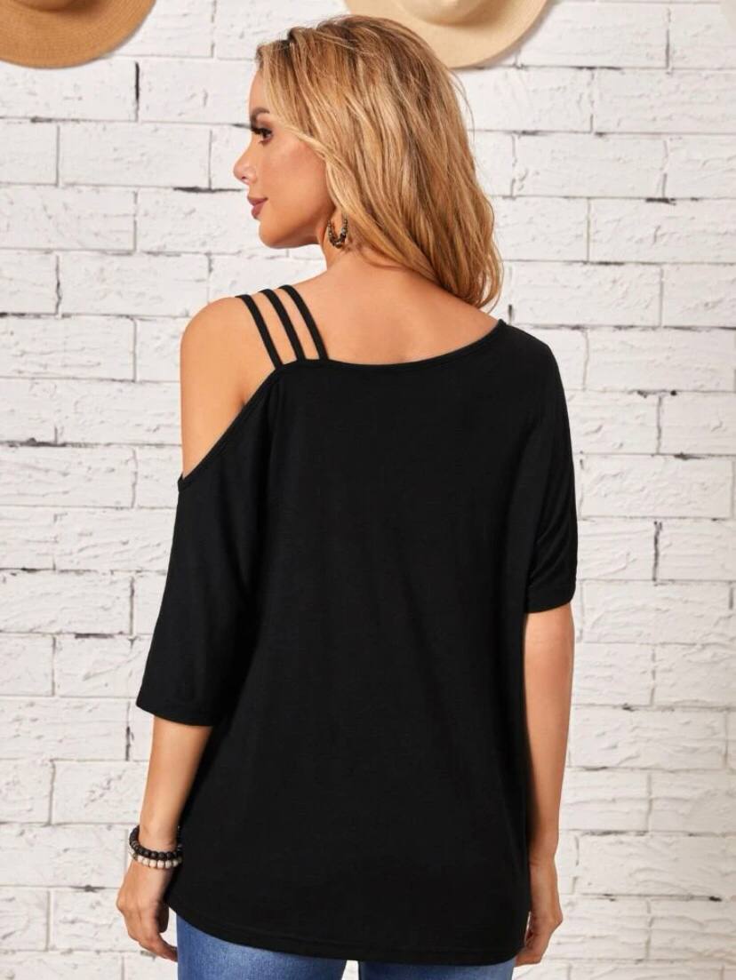 Asymmetric Off The Shoulder Tops