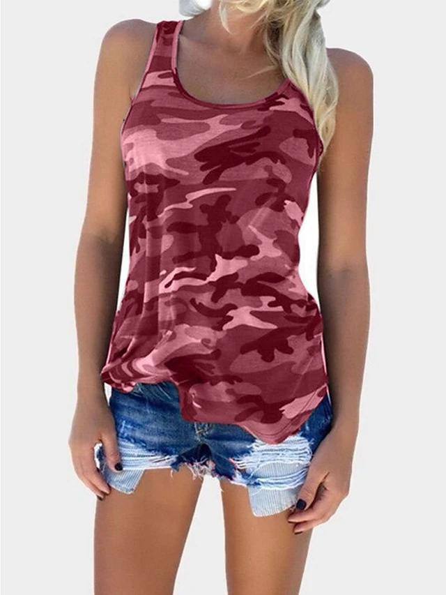 Camouflage Tank Top