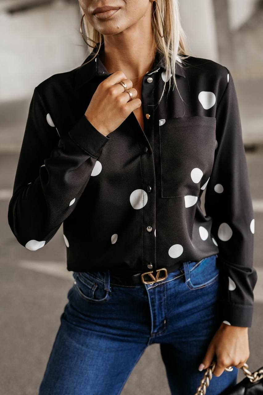 Button Up Shirts Long Sleeve Casual Blouse